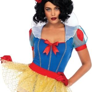 Snow White Costume with Yellow Skirt